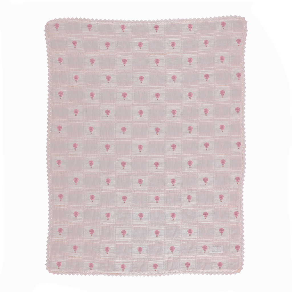 Bebe Organic Balloon Patchwork Blanket