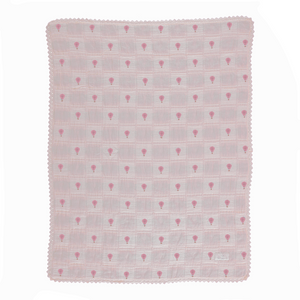 Bebe Organic Balloon Patchwork Blanket