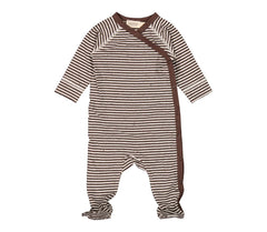 MarMar Deep Choco Stripe Rubetta Footie