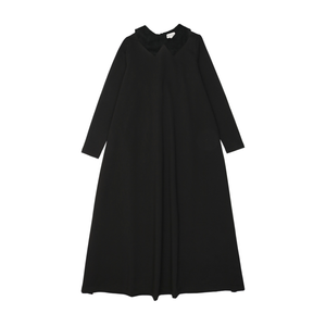 Bopop Velvet Collar Maxi Long