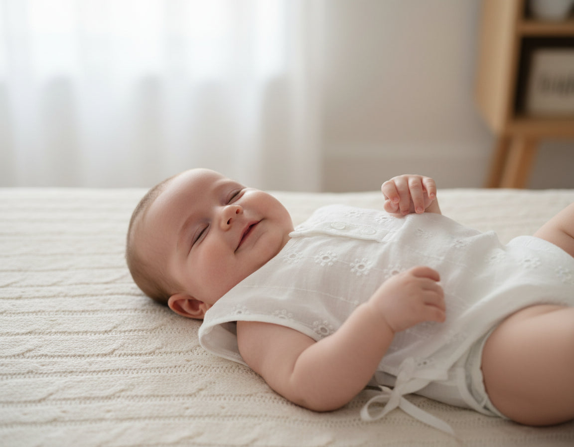 Baby Eyelet Vest