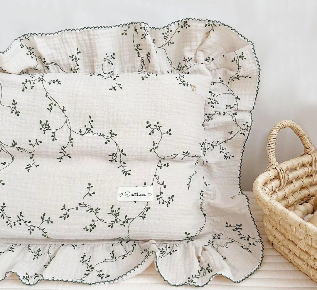 PRINTED MUSLIN BABY PILLOW