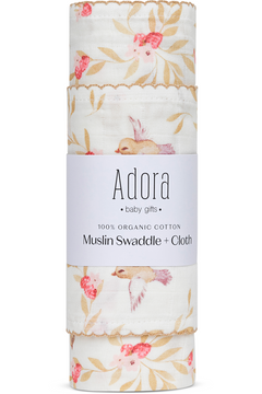 Adora Vine Girls Swaddle + Cloth