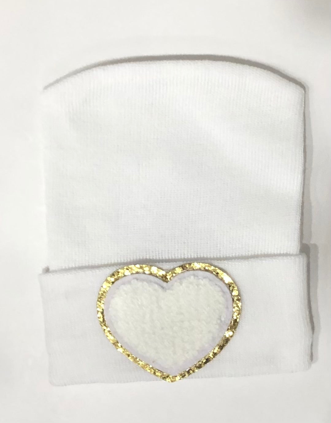 Appliqué Hospital Hat for Newborn Babies | Luxury Newborn Take-Home Essential