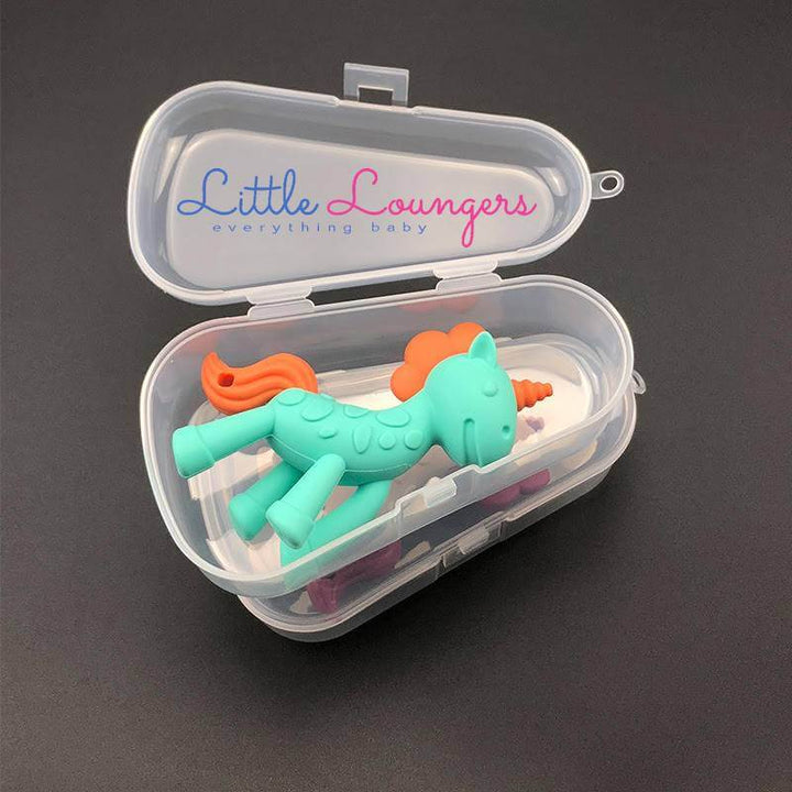 Boon Silicone Teether | Baby Teething Toy | Unicorn