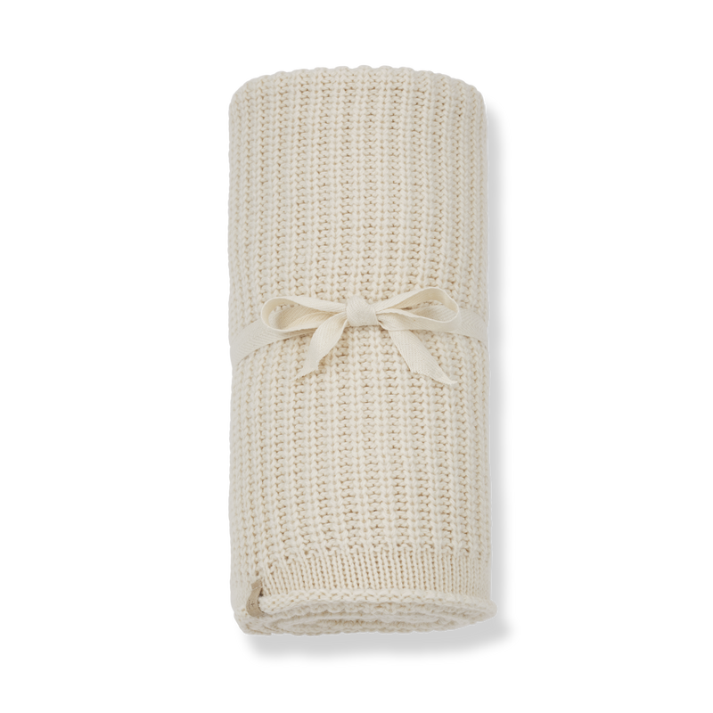 1+ in the Family Ecru Suzanne Blanket