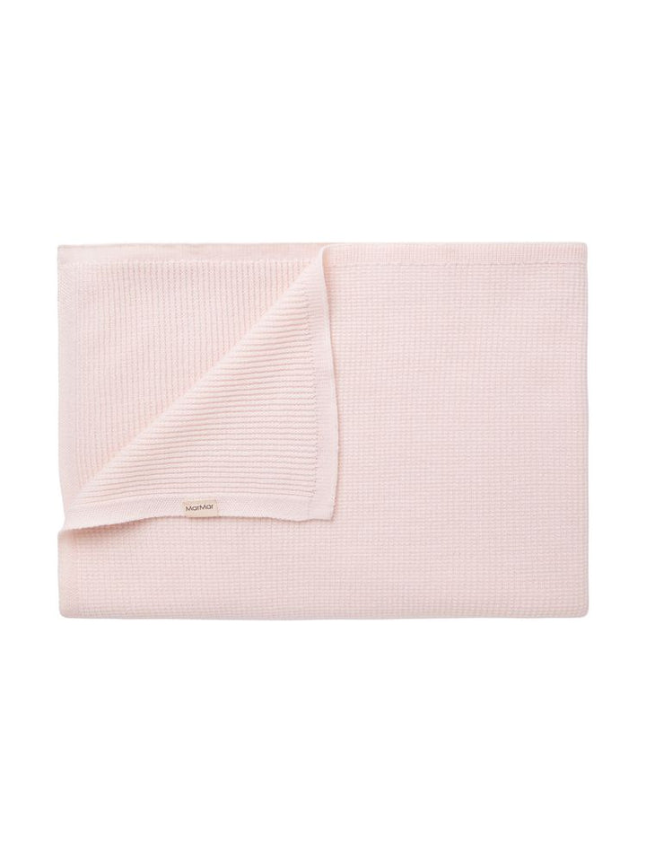 MarMar Rose Quartz Alia Knit Blanket