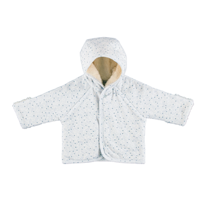 Bebe Organic Iver Blue Leaves Jacket