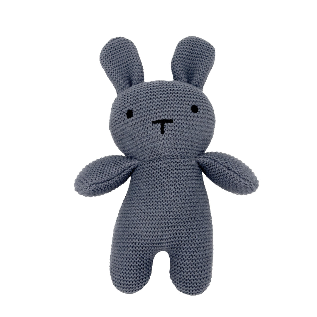 Kidu 100% Organic Cotton Knitted Baby Blanket Gift Set
