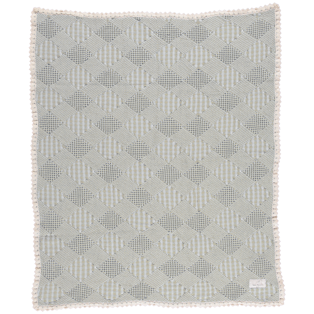 Bebe Organic Plaid Patchwork Blanket