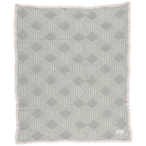 Bebe Organic Plaid Patchwork Blanket