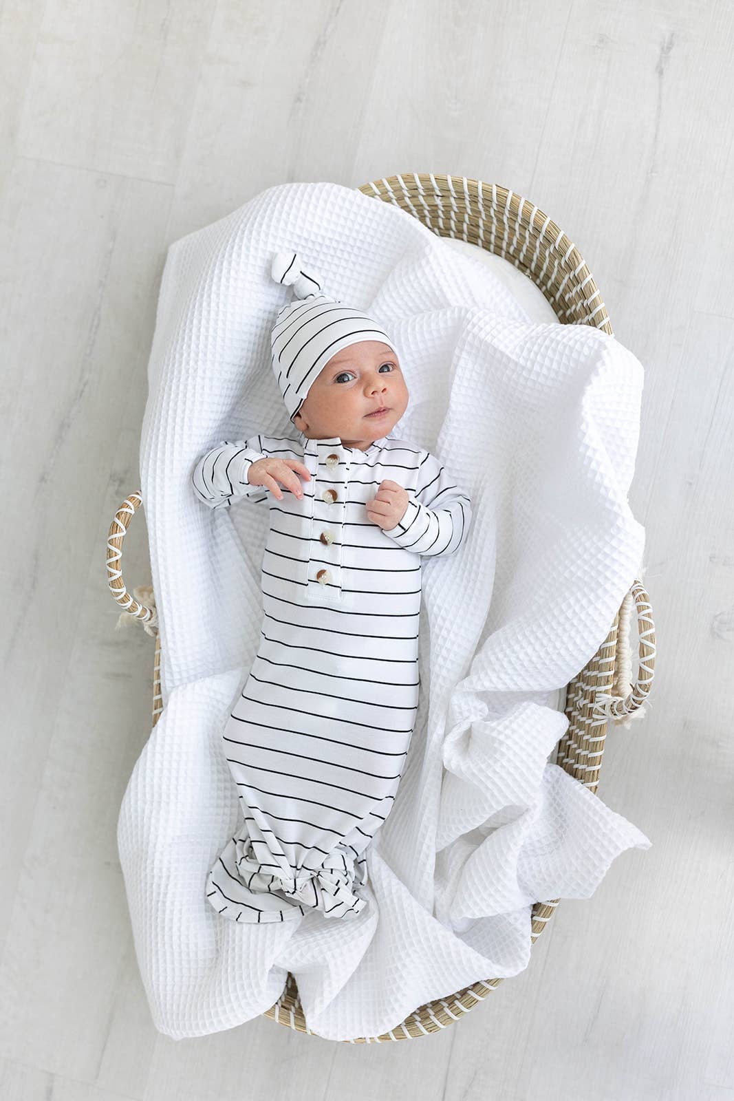 Stroller Society - Waffle Blankets - Baby Blankets - Baby Receiving Blankets: Light Pink