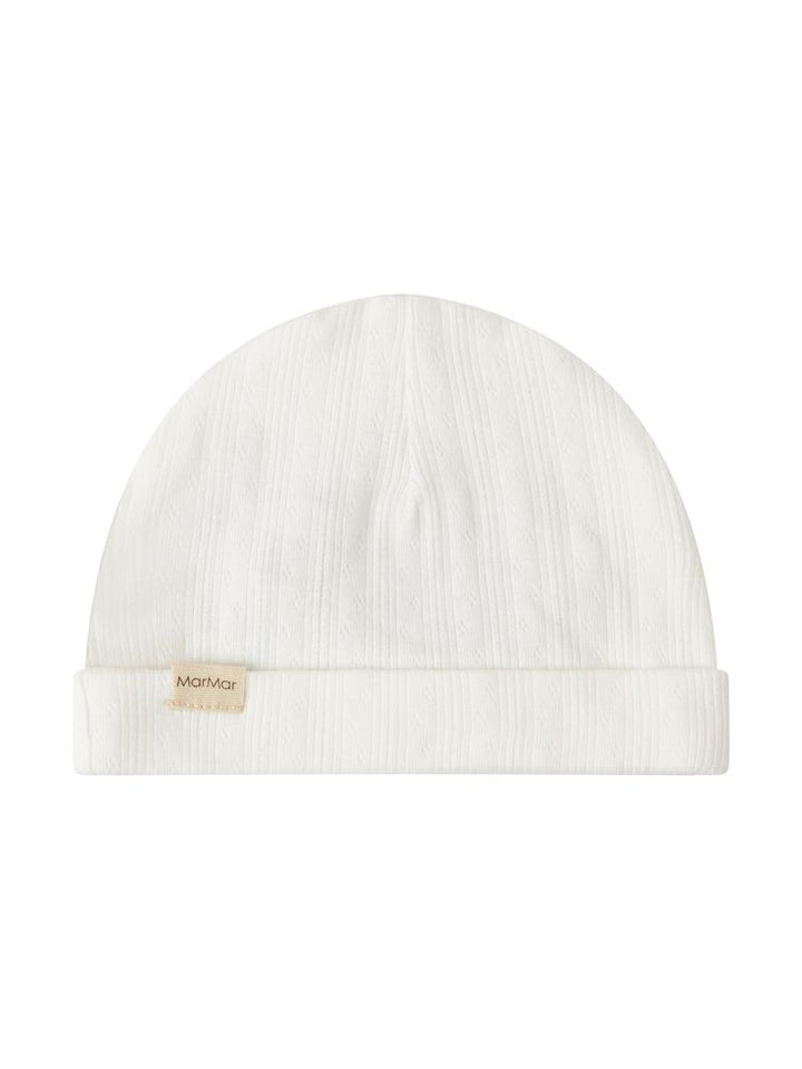 MarMar Gentle White Pointelle Aiko Hat