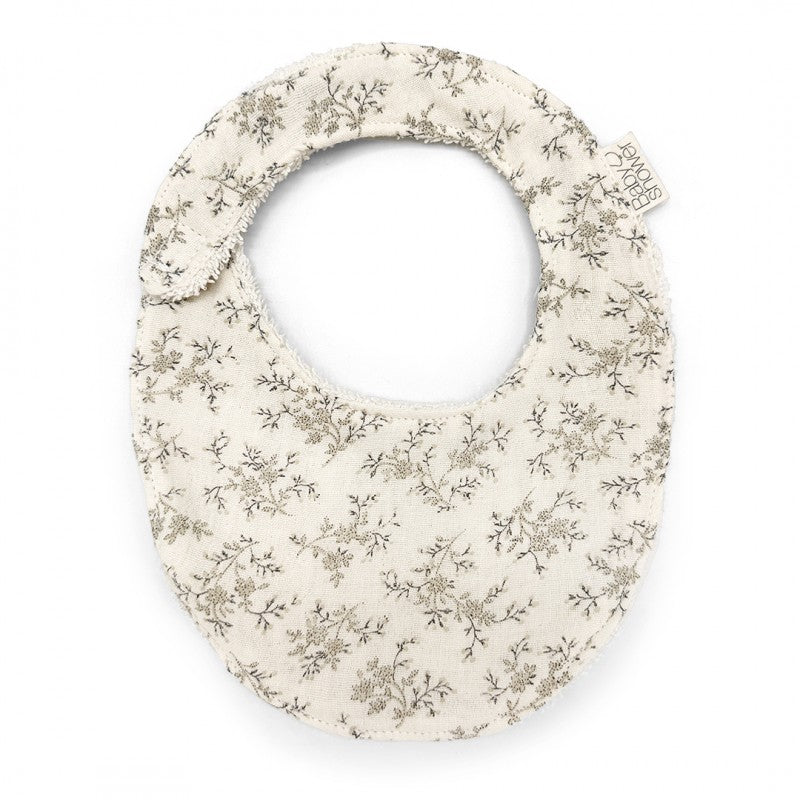Floral print bib
