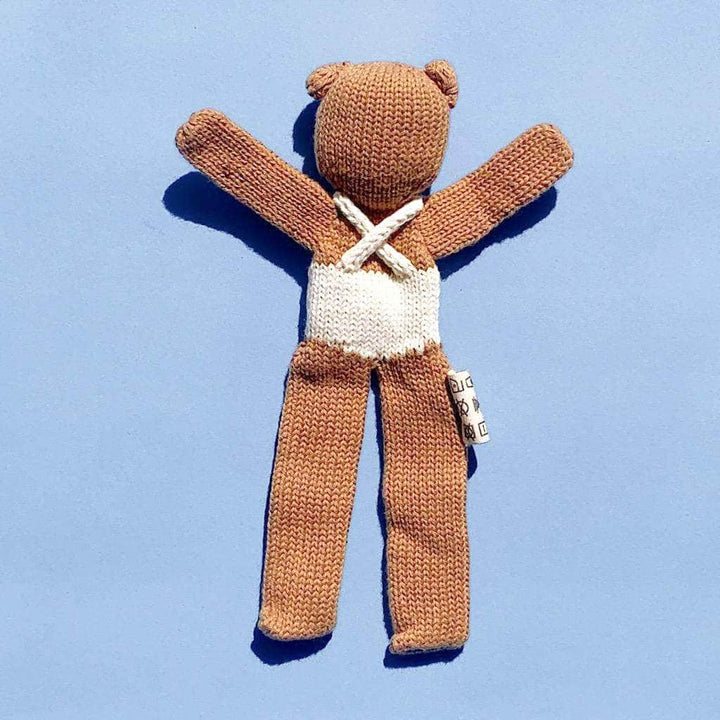 Estella Organic Baby Toy - Bear Soother with Taxi