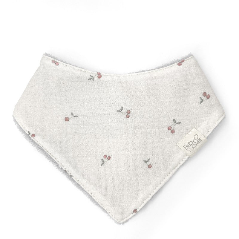 Baby Bib | Cherry Print Everyday Essential