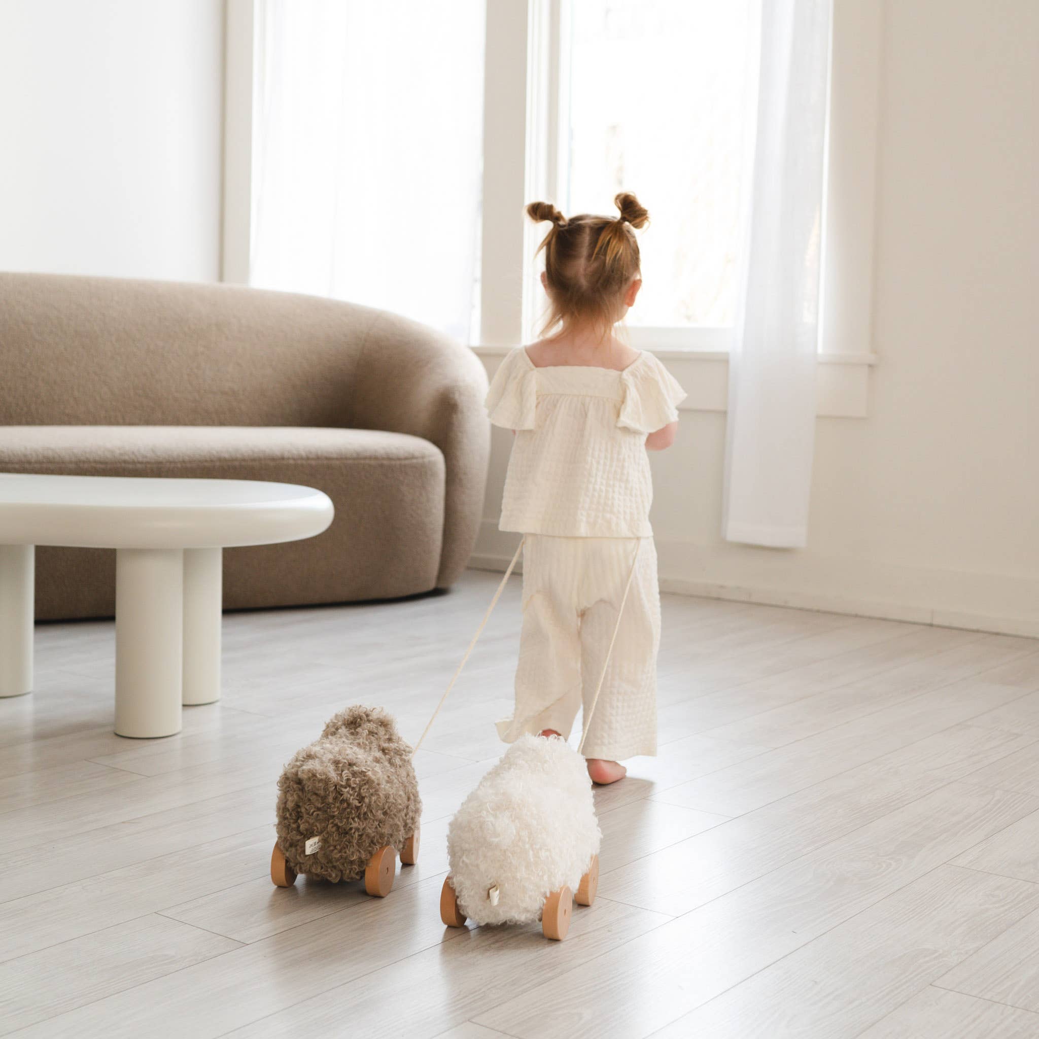 Little Lamb Kind - BELLA // Pull-along sheep // Cream // Best-selling