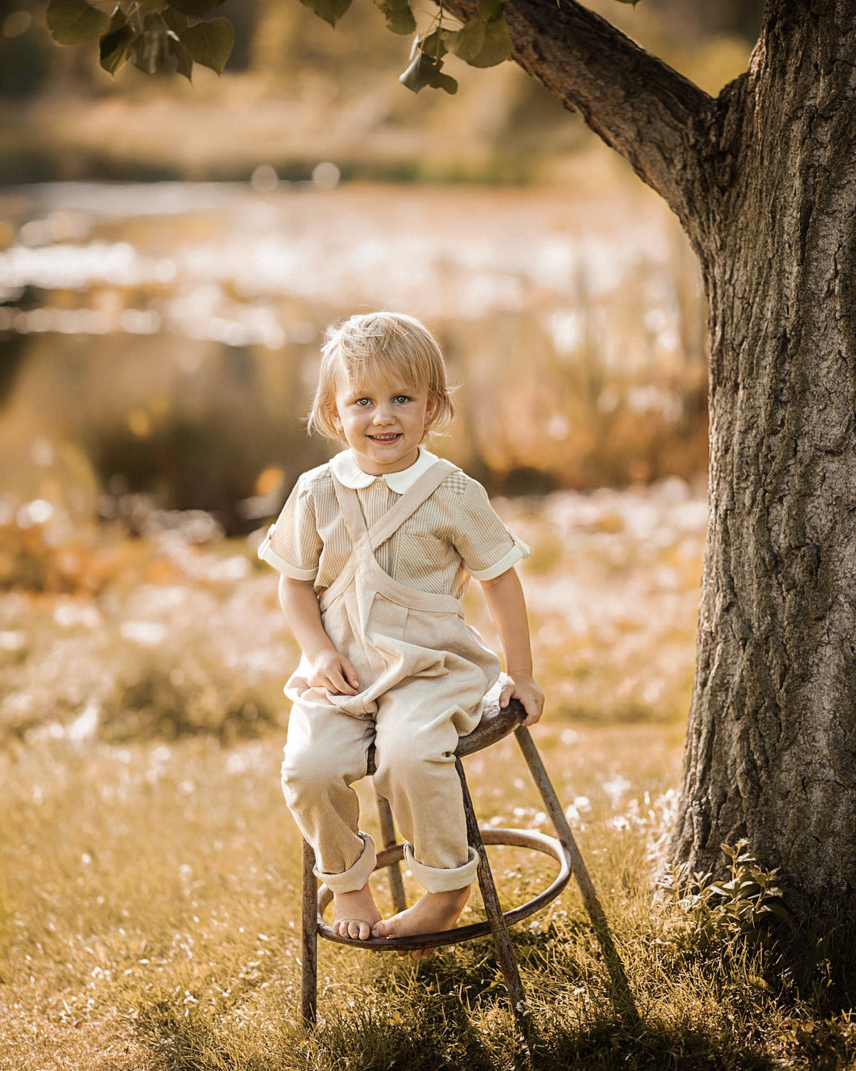 Lillies Dream - The Parchment Suspender Pants