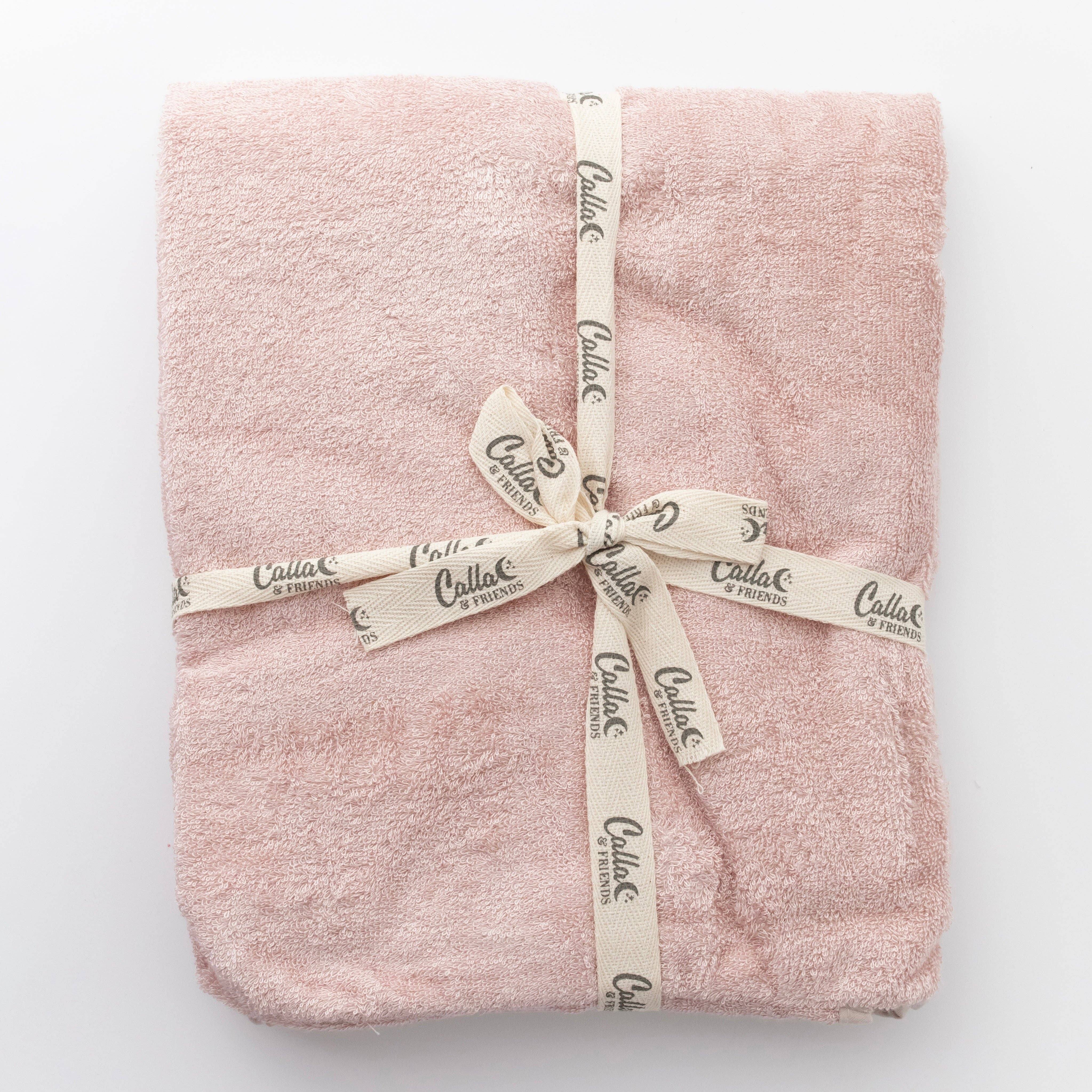 Calla & Friends - Hooded Bath Towel: Powder Blue