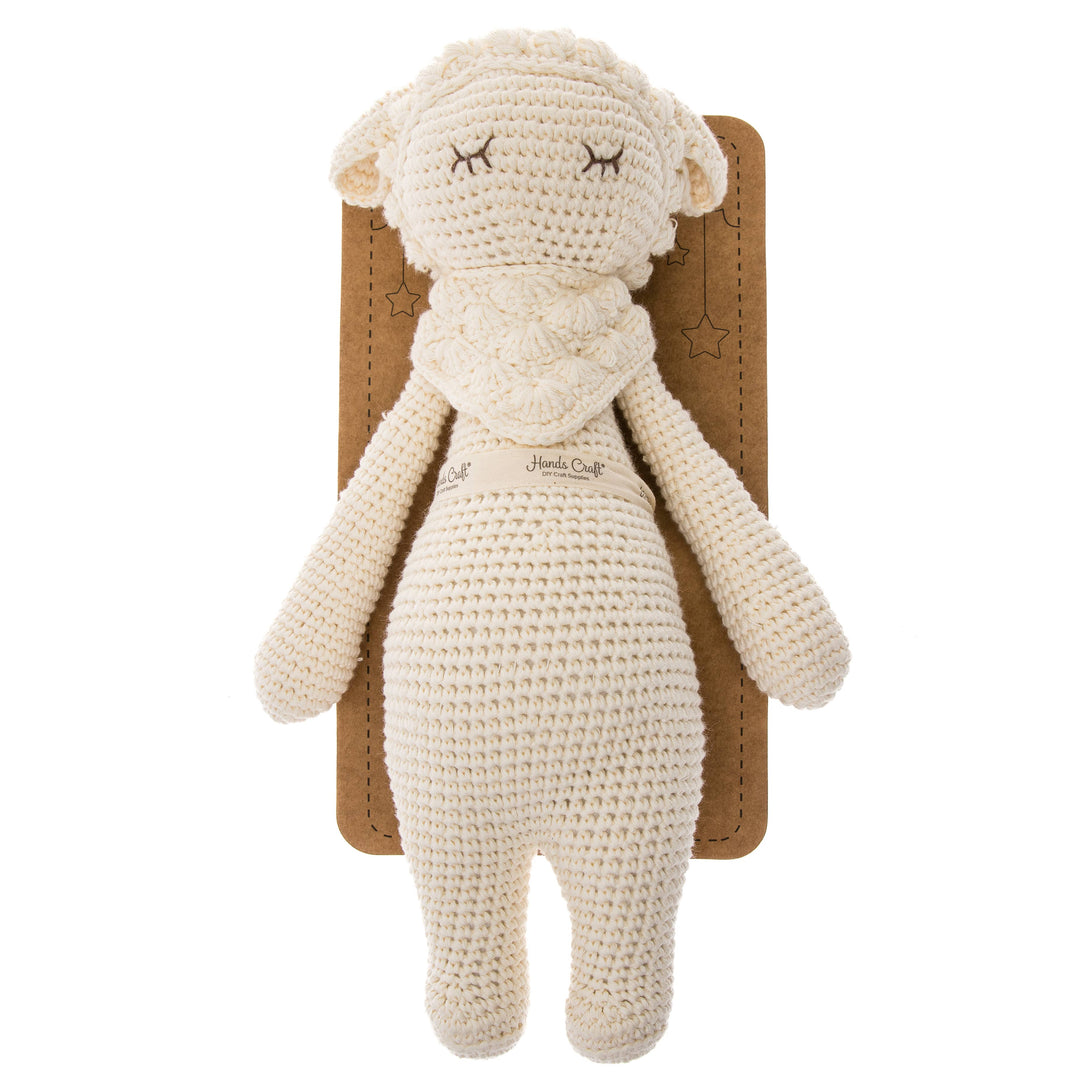 Hands Craft - Handmade Crochet Doll: Platinum Barbra the Softie