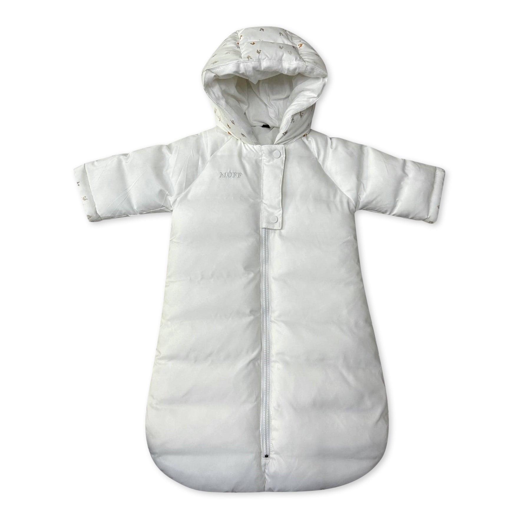Baby Snowsuit Bunting | Cozy Infant Winter One-Piece for Cold Weather