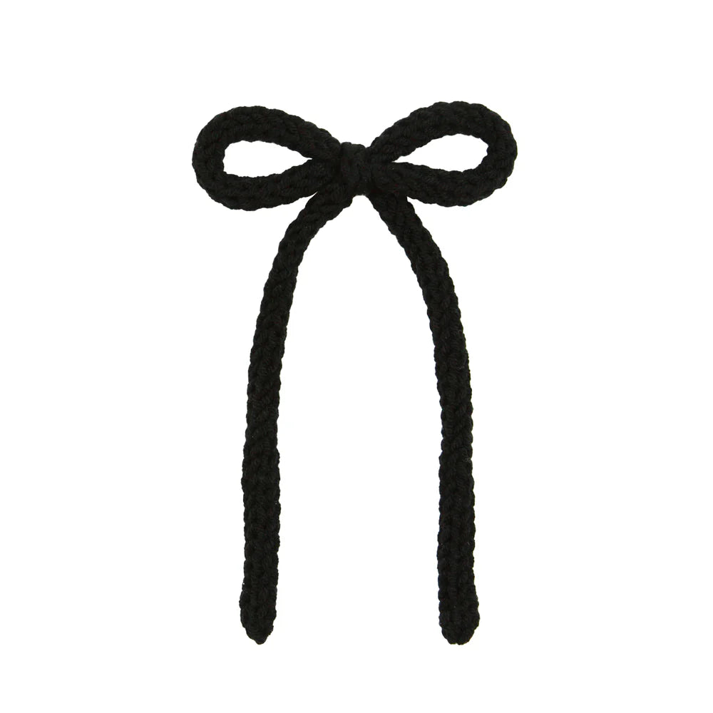 Lou Lou Crochet Bow Clip