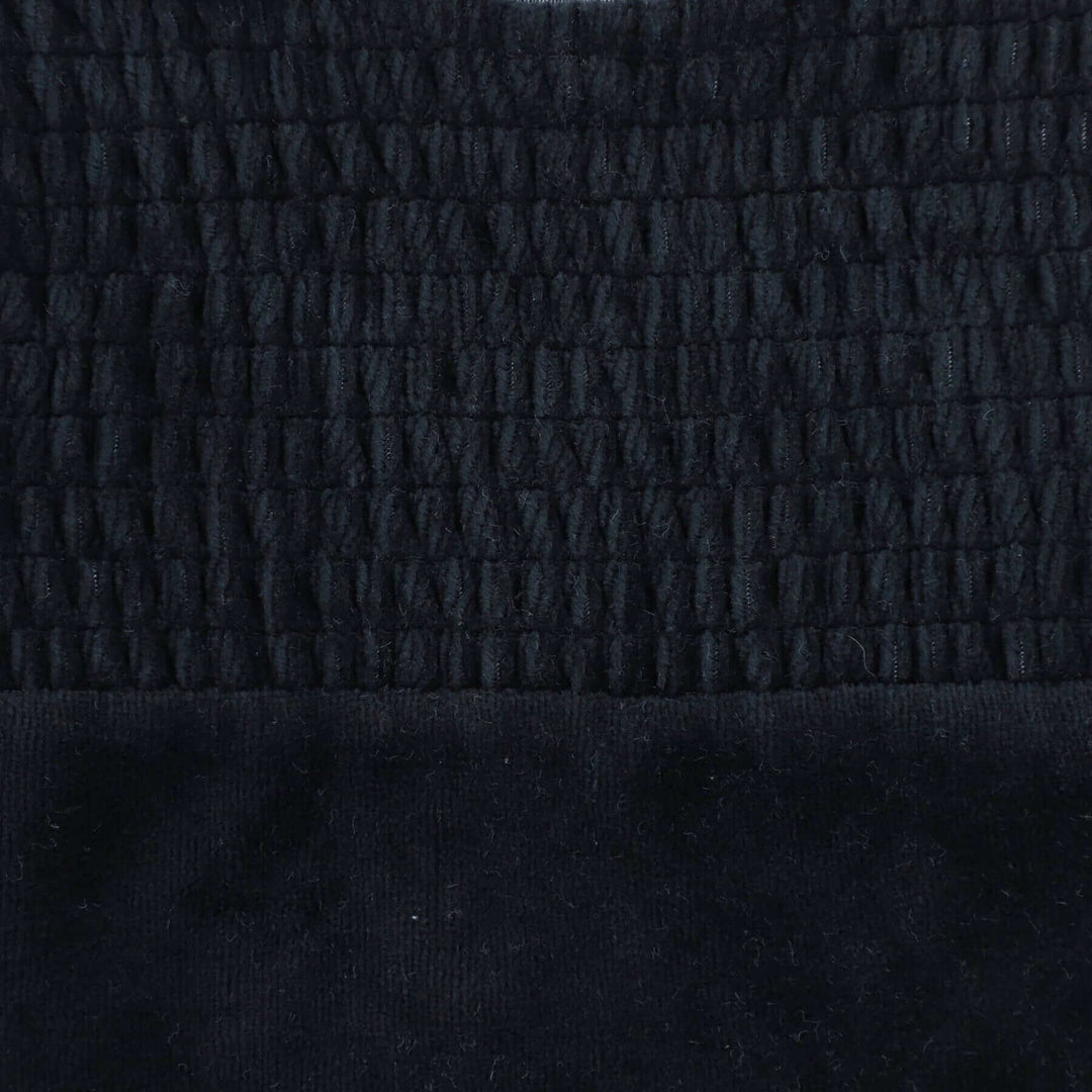 Velour Smocked Blanket