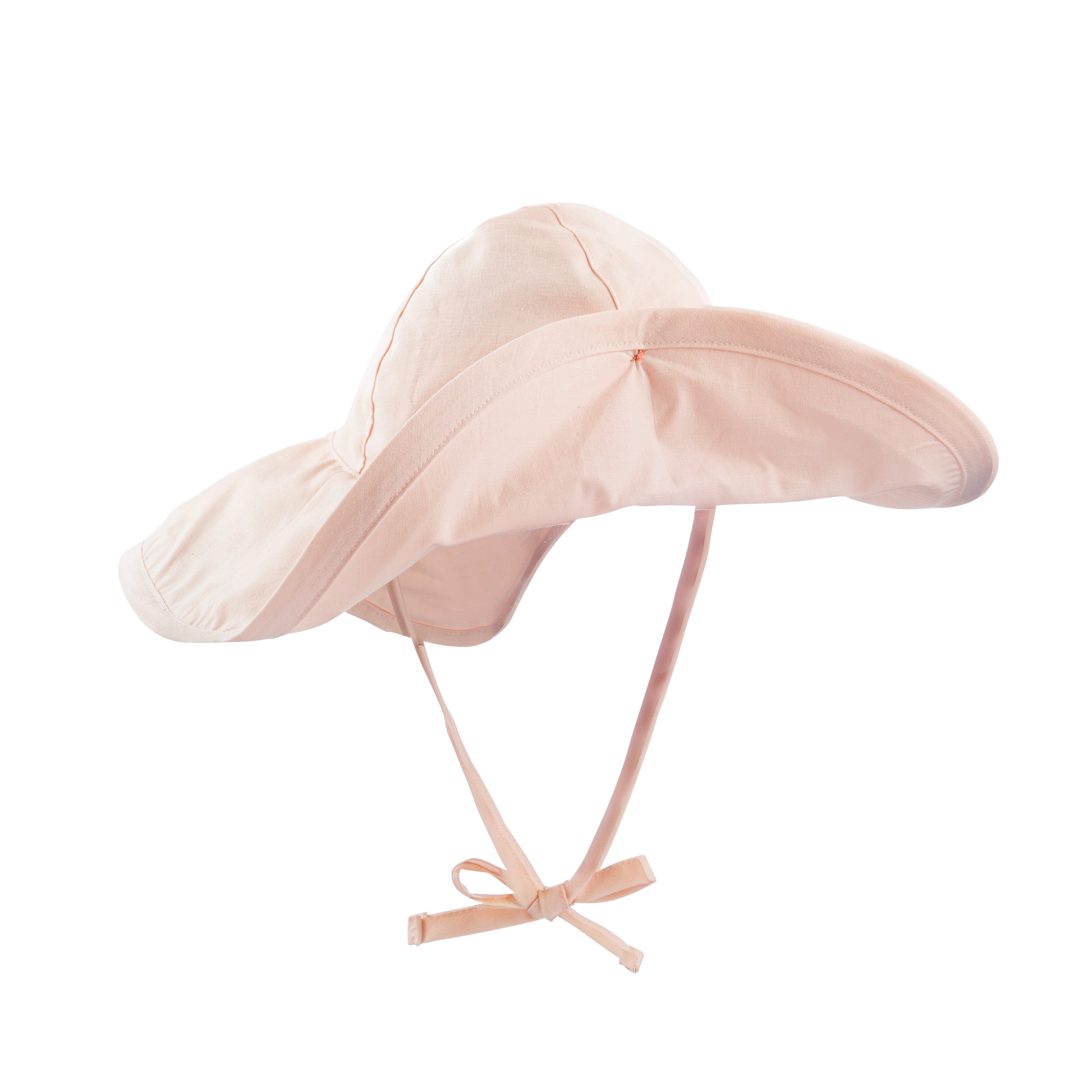 jacqueline jac blush sun hat for baby