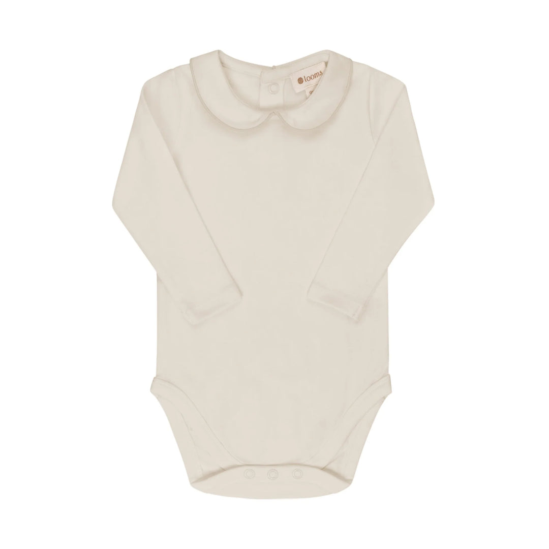 Looms Ivory Cable Flat Overall Bodysuit Set