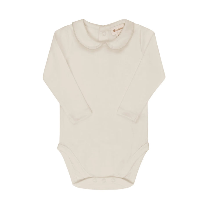 Looms Ivory Cable Flat Overall Bodysuit Set