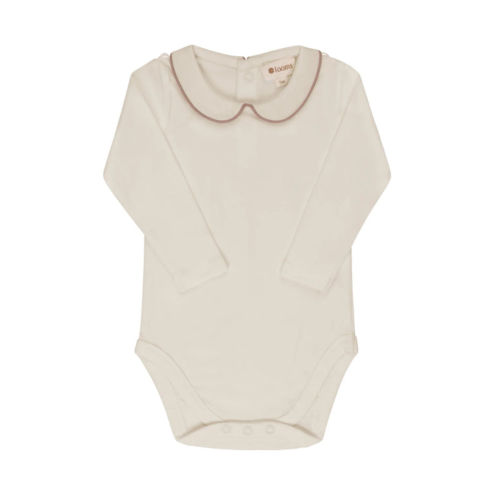 Looms Mauve Cable Flat Overall Bodysuit Set