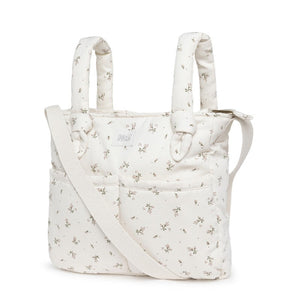 PRINTED CANVAS STROLLER BAG