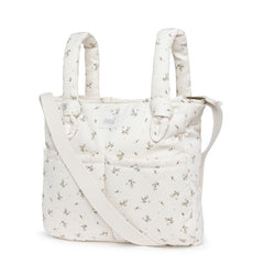PRINTED CANVAS STROLLER BAG