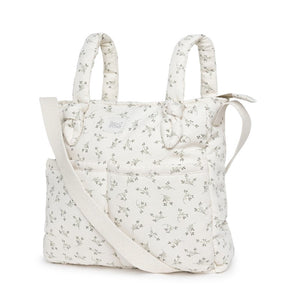 PRINTED CANVAS STROLLER BAG