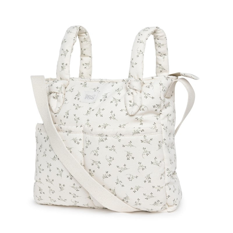 PRINTED CANVAS STROLLER BAG