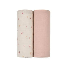 Ely's & Co. - Jersey Cotton Butterfly/ Dragonfly Collection - Muslin Swaddle