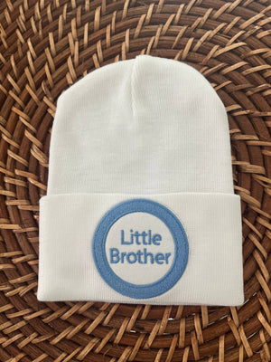 Little Brother White Blue: Newborn