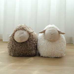 Little Lamb Kind - BAA BAA Sheep POUF // Ride-on toys // Best-selling: Cream