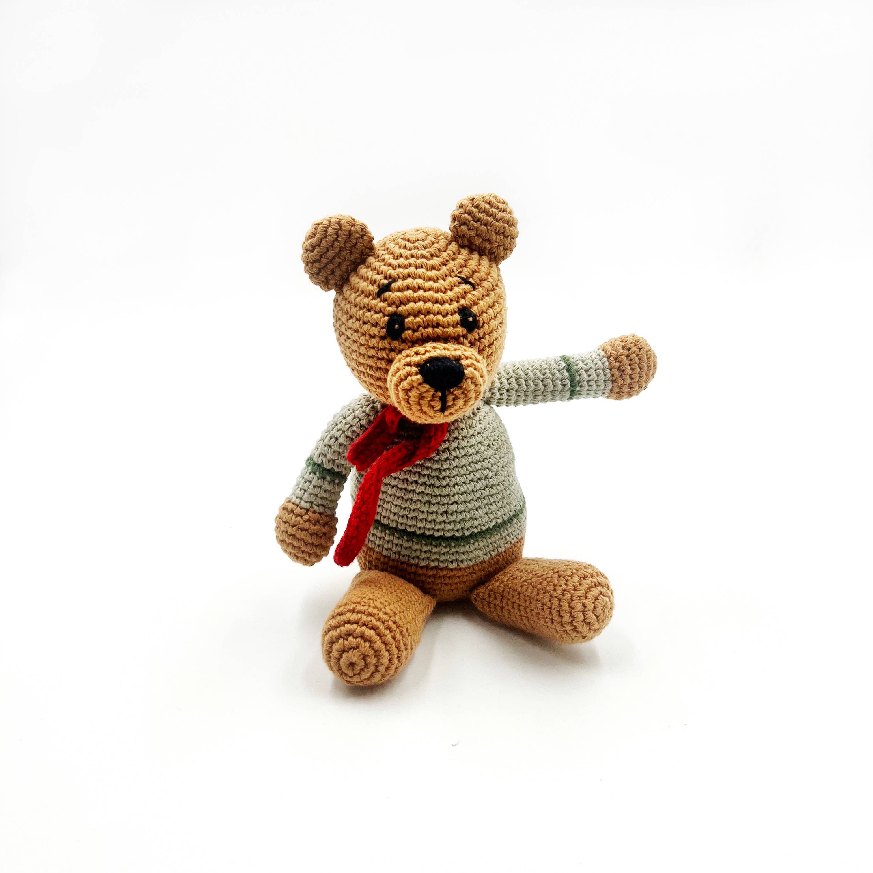 Pebble - Plush Teddy Bear Stuffed Animal: Duck Egg Blue