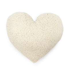 Sherpa fluffy cushion hear