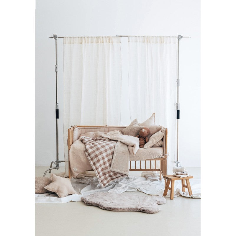 Sherpa fluffy cushion
