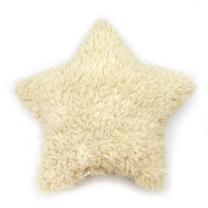 SHAGGY FUR STAR CUSHION