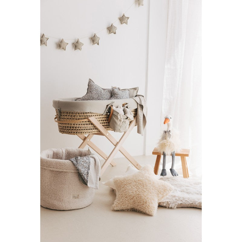 SHAGGY FUR STAR CUSHION