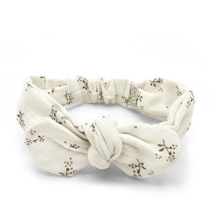 Cottton Printed Knot Headband