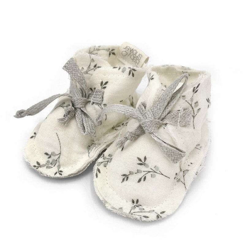 Muslin Printed Booties