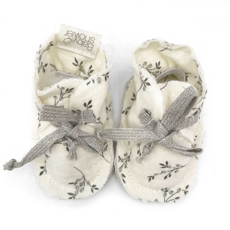 Muslin Printed Booties