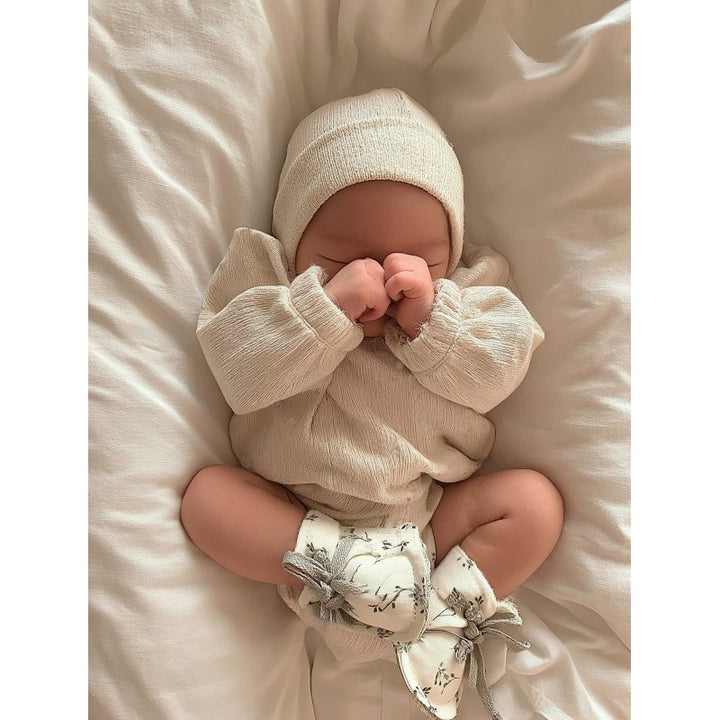 Muslin Printed Booties