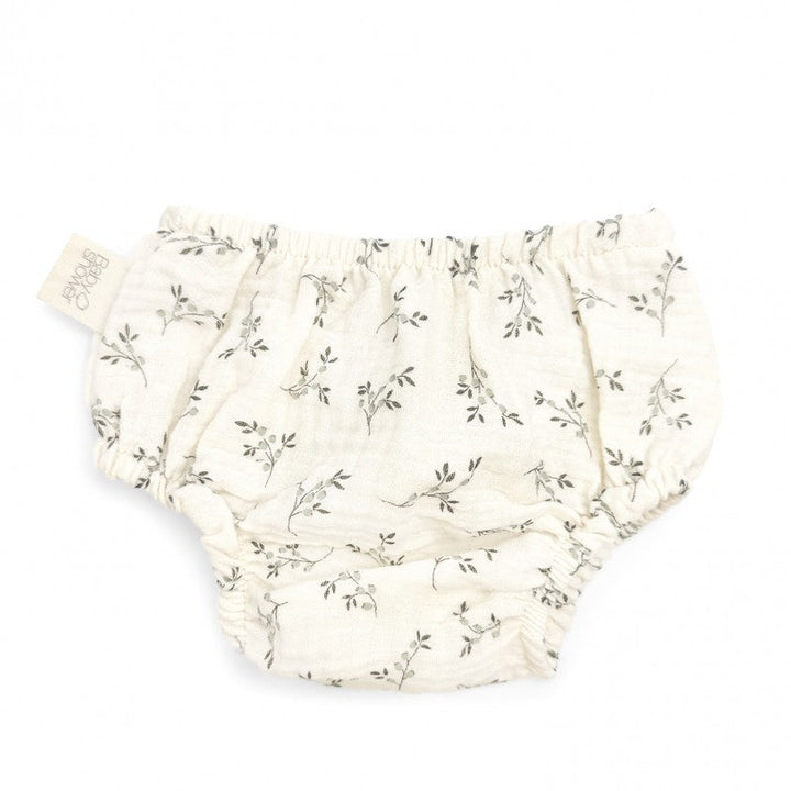 Muslin Printed Baby Bloomers 0-3m