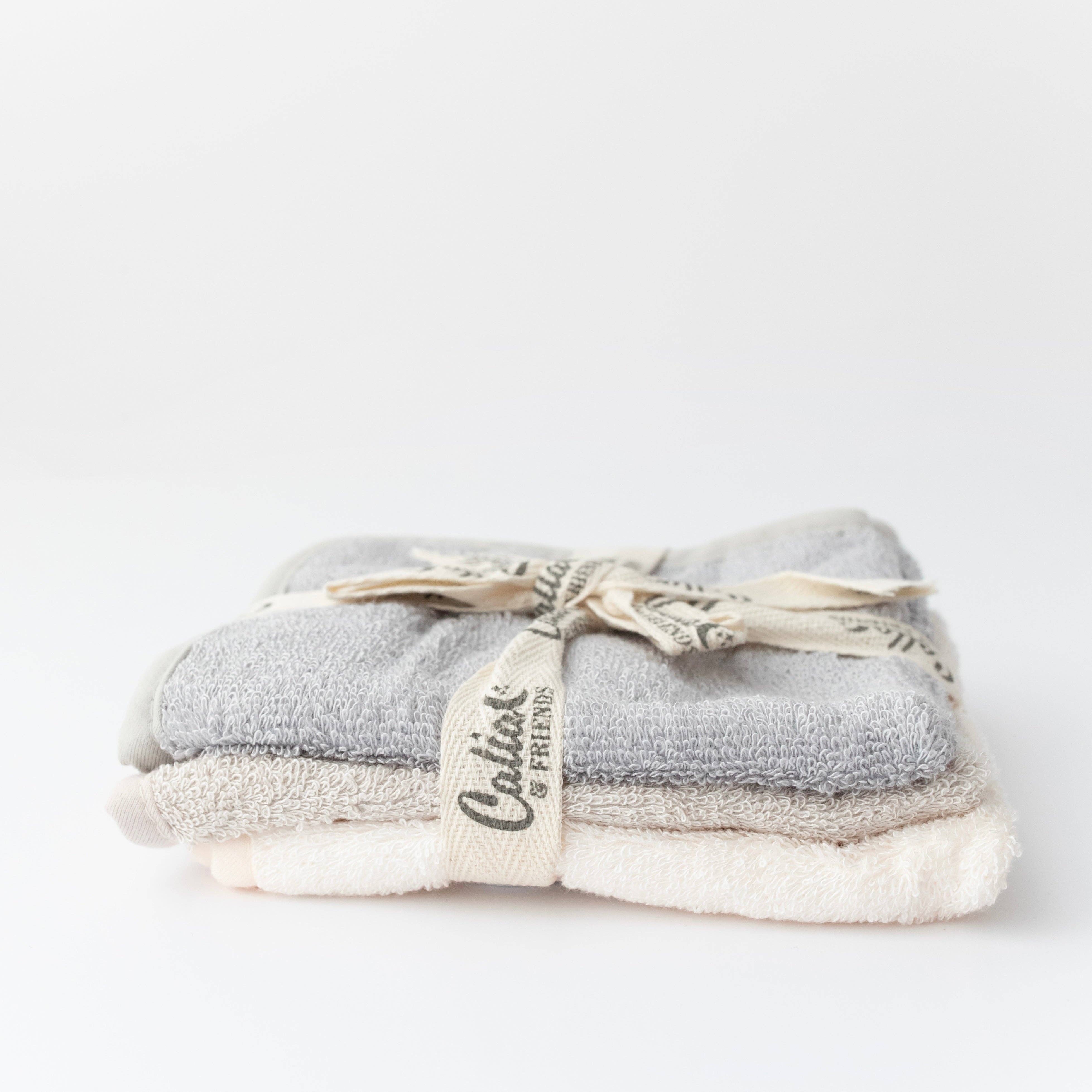 Calla & Friends - Washcloth Set: Petal Pink