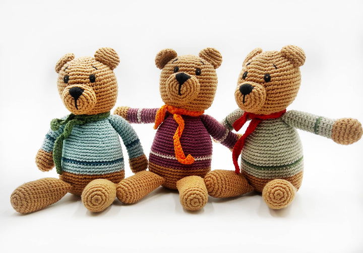 Pebble - Plush Teddy Bear Stuffed Animal: Duck Egg Blue